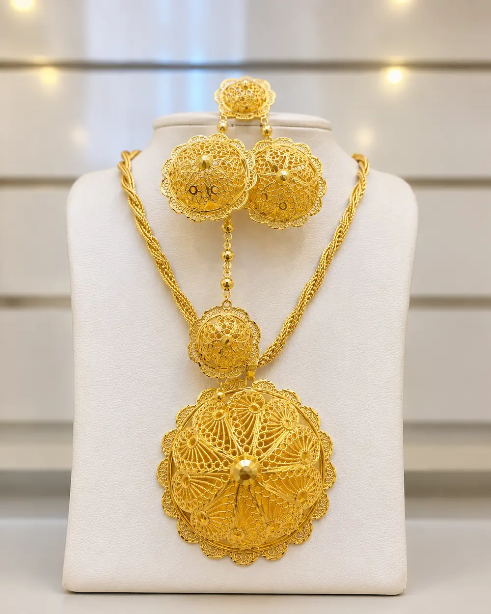 Gold Plated Jewelry Set